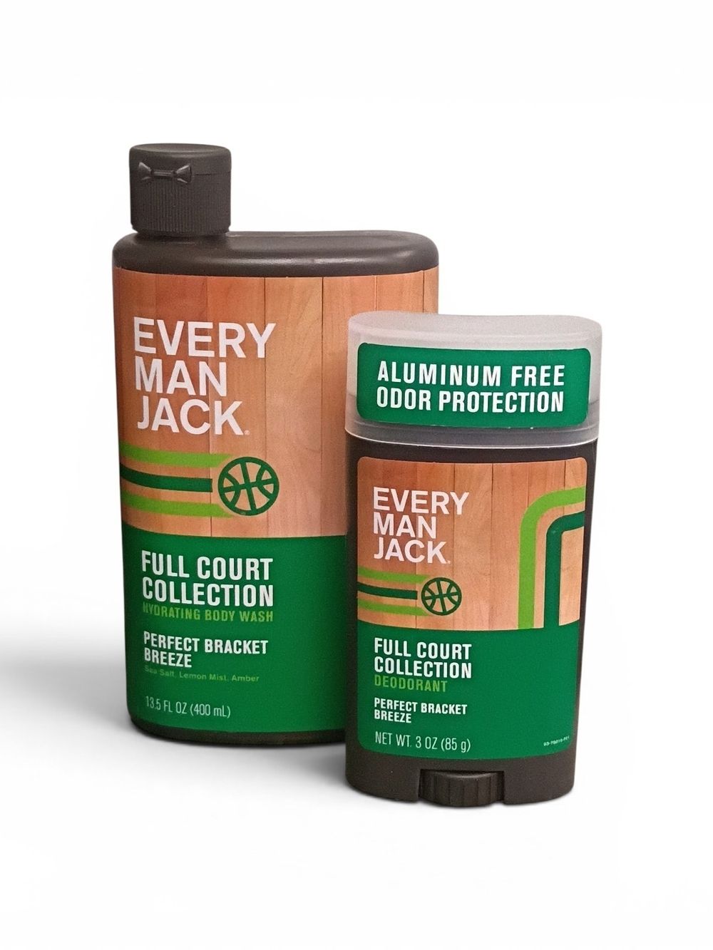 Every Man Jack Full Court Collection Hydrating Body Wash + Deodorant